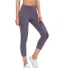 L-146 Fitness Fitness Sports Capri Pants Kobiety bez przedniego szwu nagą odczuwanie gimnastycznej jogi kropki Legginsy biegające ciasne spodnie dresowe 589