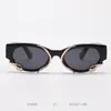 European and American personality snake shaped sunglasses street photo cat's eye internet celebrity sunglasses, men's and women's concave shapes, trendy