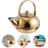 Water Bottles Whistling Kettle With Strainer Teapot Induction Tea For Kitchen Stove 2