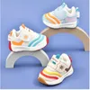 Platte schoenen 03 jaar Baby Kids Cotton Shoes Winter Warm Boys Sneakers Plush Liner Lichtgewicht Girls First Walkers Toddler 231218