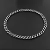 Vintage Hip Hop Jewelry Custom Stainless Steel Necklace Cuban Link Chain for Men