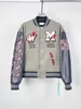 Men's Jackets AutumnWinter Letter Embroidered Leather Baseball Jacket for men Street Hiphop Retro Uniform Allmatch Top 231218