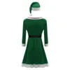 Casual Dresses 2023 Christmas Costume Adult Female Christma Performance Size Dress