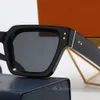 Fashion Classic Designer Solglas för män kattögat halvram nyanser UV400 Polariserade Polaroid -linser Vintage Luxury Driving Sun Glass Unisex