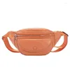 Backpack 2023 Women Waist Bag Soft PU Leather Belt Bags Designer Shoulder Messenger Chest Female Fashion Fanny Pack