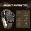 Wristwatches NAVIFORCE Men Casual Sport Military Quartz Calendar Wrist Watch for Man Business Leather Waterproof Male Clock Relogio Masculino 231216