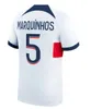 2023 2024 MBAPPE PsGs Fußballtrikots HAKIMI SERGIO RAMOS VERRATTI DANILO SANCHES 23 24 Maillots Fußballtrikot Herren Kinder Kit Sets Uniform Enfants Fußballtrikots