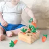 Sorteren Nestelen Stapelspeelgoed Montessorispeelgoed Hout Appel Magnetisch Houten Educatief Voor kinderen Puzzelspel Kleur Baby voor kinderen Geschenken Q231218