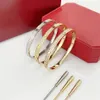 Luxury Full Diamond Bracelet Designer Design Bangle Men and Women High Quality Bracelet Wedding Party Jewelry Send Girlfriend Gift289p