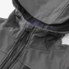 Tactical Jackets Shark Skin Tactical Men Jackets Windproof Hooded thicked Jacket Autumn Outdoor Functional Uniforms Multi-Pockets Men's ClothingL231218