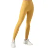 2023 lu-03 Mulheres Yoga Legging Desgaste Esportes Senhora Sem Constrangimento Linha Calças Senhora Hip Lift Apertado Cintura Alta Nude Fitness Exercício Calças Ginásio Legging