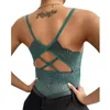 Camisoles & Tanks Perspectives Lace Bustier Camisole Women Sexy Bralette Vest Hollow Out Sling Solid Color Thin Soft Comfort Tank Top