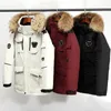 メンズダウンパーカー冬のジャケットメン90％ホワイトダックダウンパーカーコートミッドレングスファーカラー男性-30度暖かく厚い雪のオーバーコート231218