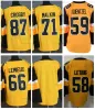 2023 Winter Classic 87 Sidney Crosby Hockey Jerseys 71 Evgeni Malkin 59 Jake Guentzel 58 Kris Letang 66 Lemieux 21/22 Alternate Black Stitch