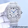 Top Diamond Cartis Horloges Moissanite Heren Zwitsers proces Automatisch mechanisch uurwerk 40 mm Reistijd Stabiliteit Swarovski Waterdicht 100 m C4