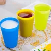 Canecas 30pcs copos coloridos bebendo plástico reutilizável suco de café copos de água canecas tumbler festa de piquenique drinkware cor aleatória 231218