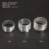 Trouwringen Echt 925 Sterling Zilver Lente Ring Eenvoudige Multi-Lagen Elegante Sieraden Opening Plain Punk Ring 231218