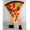 Costume da mascotte per pizza di Natale, personaggio dei cartoni animati, abiti da carnevale di Halloween, abiti da festa per adulti, per feste di compleanno