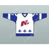 Anpassad Francis Gagnon 77 Le National de Quebec Hockey Jersey- Lance et Compte New Top Stitched S-M-L-XL-XXL-3XL-4XL-5XL-6XL