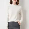 Pulls pour femmes Automne Hiver Chemises tricotées Femmes Pull Tops Mode Femme Manches longues Skinny Élastique Casual Pull à col montant 231218