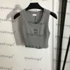 セクシーなスリムタンクシャツ女の子編みティースームレスのソフトタッチトップラグジュアリーレタージャクアードレディースカミスティー服