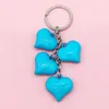 Decorative Figurines Acrylic Heart Keychain Small Pendant Exquisite Gift Handbag Key Chain Little Creative Gifts