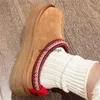 Tasman Slipper ug laarzen Herfst Winter Australië designer Dames heren Klassiek Tazz Slide Wollen Luxe warme Mini Platform Boot Zachte schoenen sneeuwlaarzen