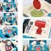Voiture électrique RC simulée volant Bus jouet déformation pour enfants Rail multifonction cadeaux de noël 231218