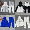 Mens eşofman Kadın Örümcek Tech Futbol Futbol Terzini Adam Spor Trailsuits Jogger Suits Ceket Pantolon Set Giyim Giyim Sonbahar Uzun Kollu İki Parça