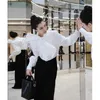 Women's Blouses White Shirt Women Regular Fit Tops 2023 Blusas Mujer De Moda Fashion Slim Victorian Blouse
