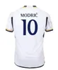 Men Kids 2023-2024 Zestawy piłkarskie Vini Jr Modric Soccer Jerseys 23 24 Camiseta de futbol Kroos Bellingham Camavinga Valverde Rodrygo Alaba Kid Kit Footbal Kit