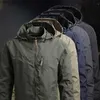 Taktiska jackor Vinterjackor för män Windbreakers Casual Coats Army Tactical Military Jackets Male Parkas Raincoats Men Clothes Streetwear 5xll231218