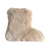 Botas Niñas Peludo Invierno Niños Nieve Acolchado Cálido Mujer Bebé Zapatos de algodón 231218