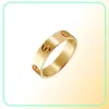 LOVE vis Ring Luxury Designer Bijoux pour femmes anneaux d'or titane en acier en acier doré accessoires de mode classiques jamais FA2197751