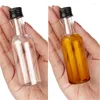 Storage Bottles 20PCS Mini Liquor 50ml Plastic Spirit Silver/ Gold/ Black Caps Alcohol S