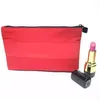 Mode classique C Femmes sac de maquillage en toile rouge rouge à lèvres boîte de rangement de balles cosmétiques étui de toilette pour dames articles WOGUE préférés vip221o