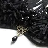 Party Supplies Schwarz Hexe Stirnband für Frauen Mädchen Gothic Prinzessin Tiaras Genickstück Halloween Kostüme Kopfschmuck R7RF