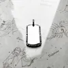 Necklaces Pendant Dog Tag Fashion Fine Jewelry Europe Solid Sterling Sier Rebel Street Gift for Woman & Men