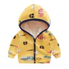 Jassen Kinderen Herfst En Winter Jongens Meisjes Gewatteerde Verdikte Cartoon Jas Baby Baby Capuchon Trui Vest 231218