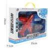 Electric RC Car Children Airplane Toy Electric Płaszczyznę z migającym światłem dźwięku dla dzieci Prezent urodzinowy 231218