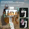 Stabilisatoren AXNEN A10 Handheld Gimbal Smartphone Stabilisator met Invullicht Verlengstuk Afstandsbediening Mobiele Telefoon Selfie Stick voor 231216