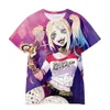 Designer 23ssSuicide Squad Ugly Girl 3D Stampa digitale Personalizzata Bello Cartoon T-shirt Poster in vendita