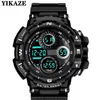 Armbanduhren Militär Digitaluhr für Herren Outdoor Herren Sportuhren Uhr Wasserdicht Leuchtend Chronograph Student Elektronische Armbanduhr 231216