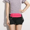 Waist Bags Multifunctional Waterproof Sport Running Training Elastic For Women Pink Invisible Anti-theft Fanny Pack Waistband