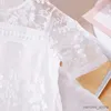 Girl's Dresses New Summer Baby Kids White Lace Dress for Girls Clothes School Outfits Short Sleeve Children Teenagers Costumes 6 8 10 12 Years