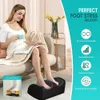 Fußmassagegerät Fußmassagegerät Shiatsu-Fuß Elektrisches Wadenmassagegerät mit Wärmerollmassage zur Entspannungsbehandlung Muskeln Schmerzlinderung 231218