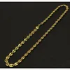 Stainless Steel Coffee Bean Chain Gold Silver Color Plated Necklace And Bracelets Jewelry Set Street Style 22 wmtDny whole20279D