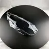 För Ford Mustang 2018 2019 2020 Främre strålkastare Transparenta lampskärmar Lampskalmasker strålkastarglaslins täcker ljusa mössor