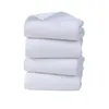 Toalha cor sólida casa el toalhas de banho chuveiro algodão banheiro rosto spa clube sauna salão de beleza mão branca