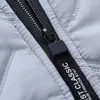 Men's Jackets Oversize 5XL Men Bomber Jacket Coats Cotton Padded Fluffy Filling Zipper Stand Collar Fashion Streetwear
